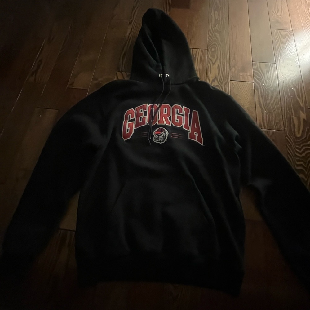 Georgia Black Hoodie Sweater